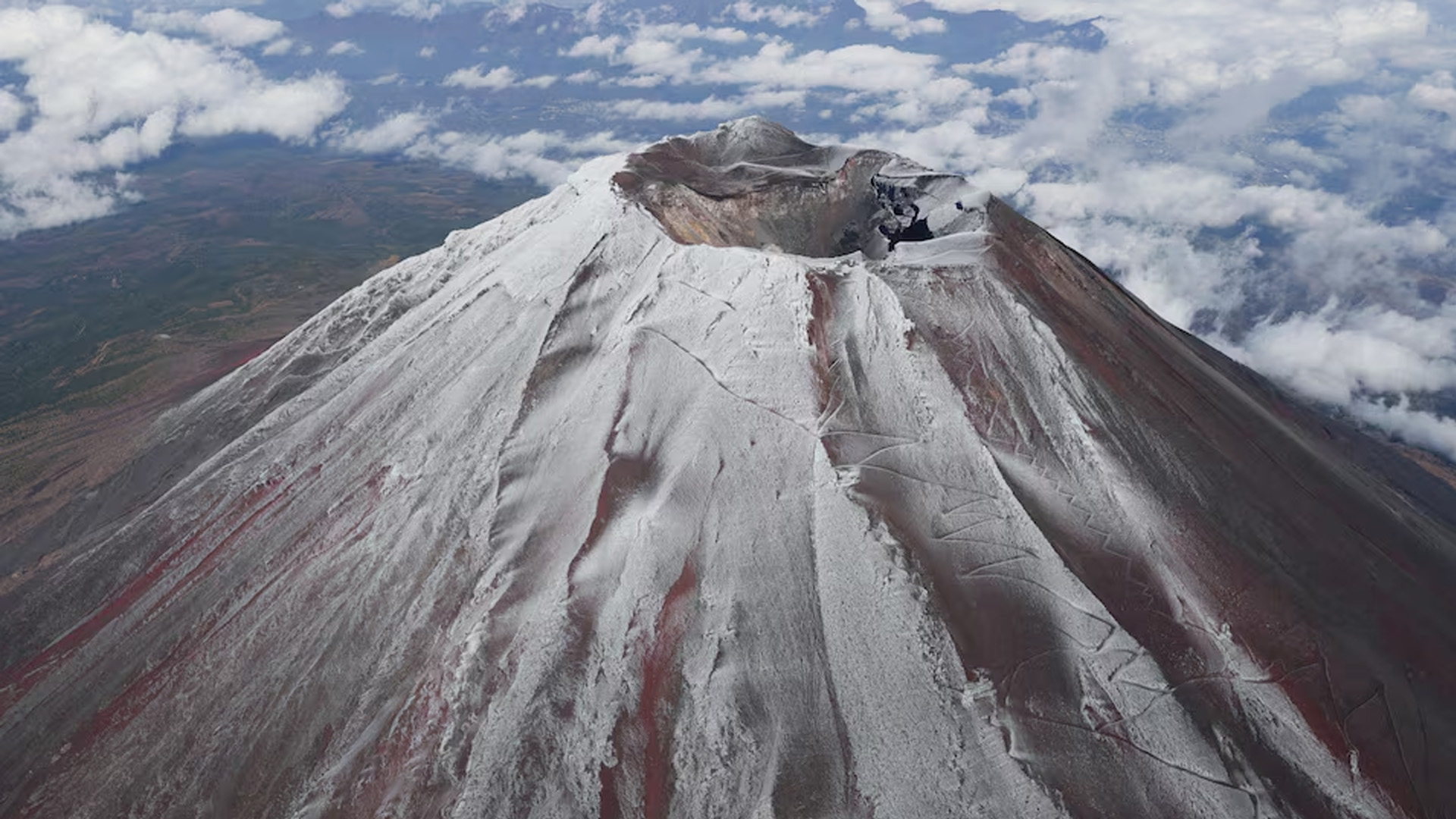 Snowcap in Japan this year is latest spotted in 130 years
