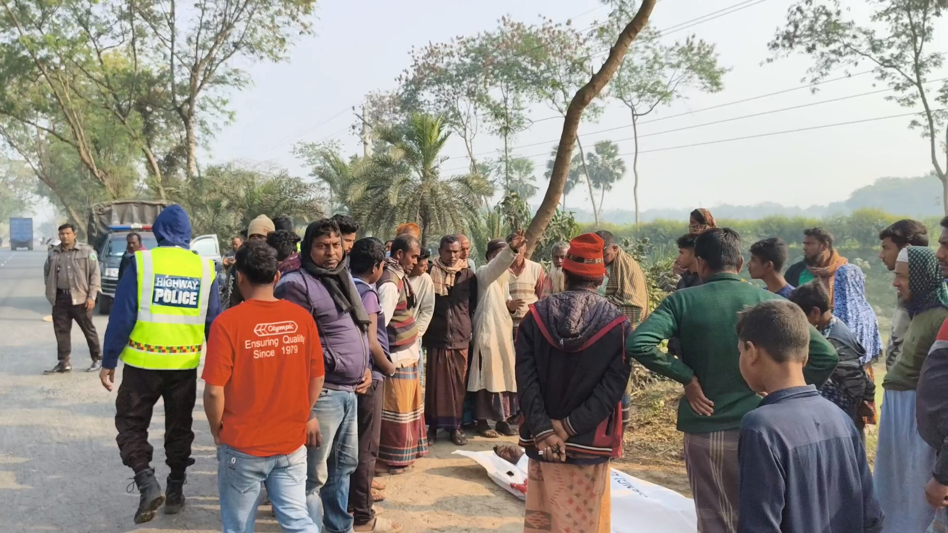 শৈলকুপায় ট্রাকচাপায় বাইসাইকেল চালক নিহত
