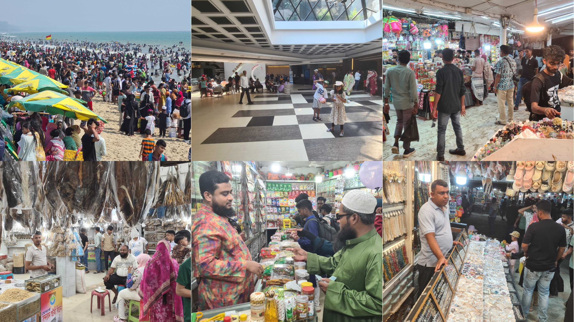 ঈদের ছুটিতে কক্সবাজারে পর্যটকের ঢল, ৬০০ কোটি টাকার ব্যবসা