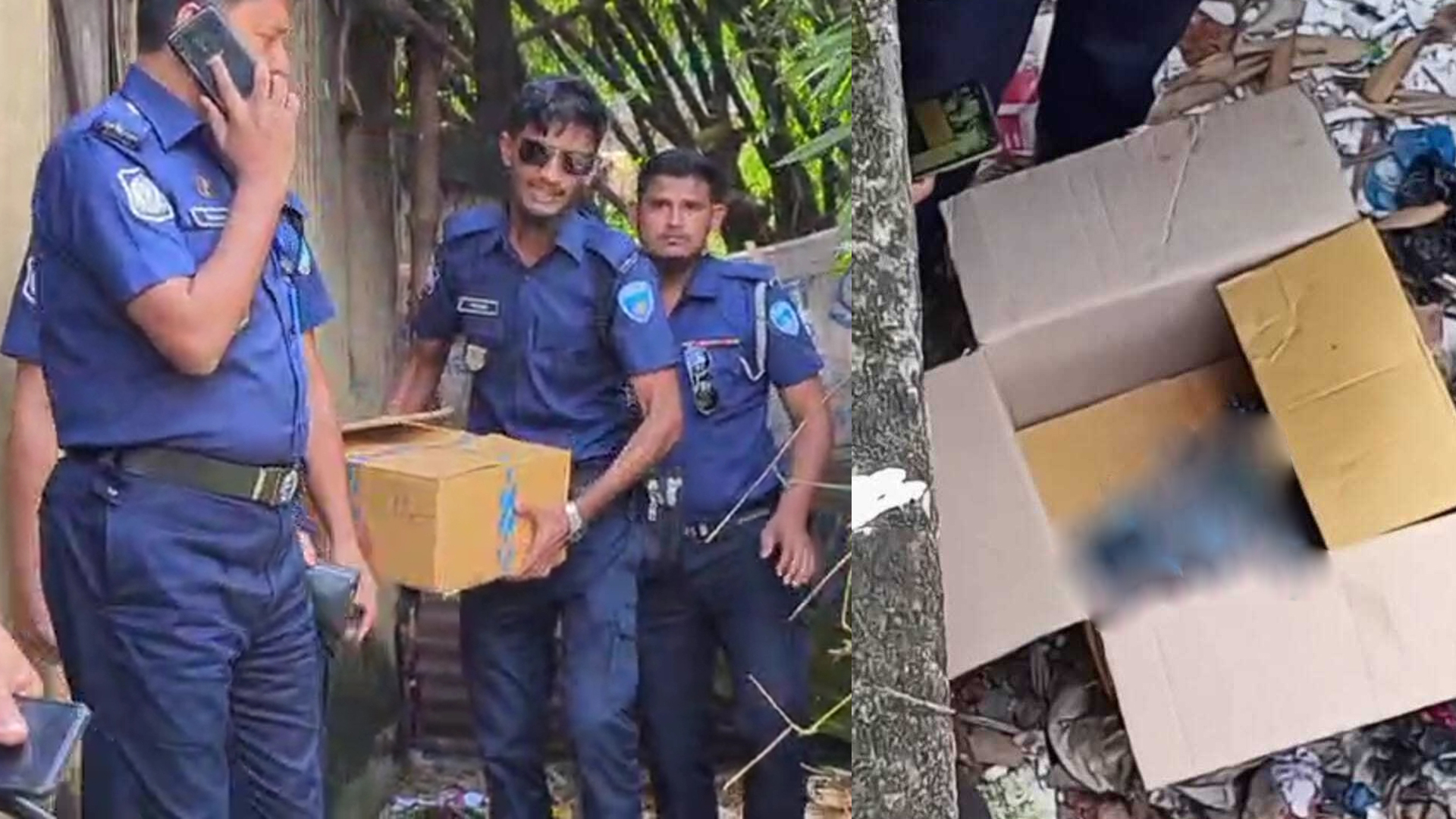 সেতুর নিচে ‘বিস্কুটের কার্টনে’ মিলল নবজাতকের মৃতদেহ