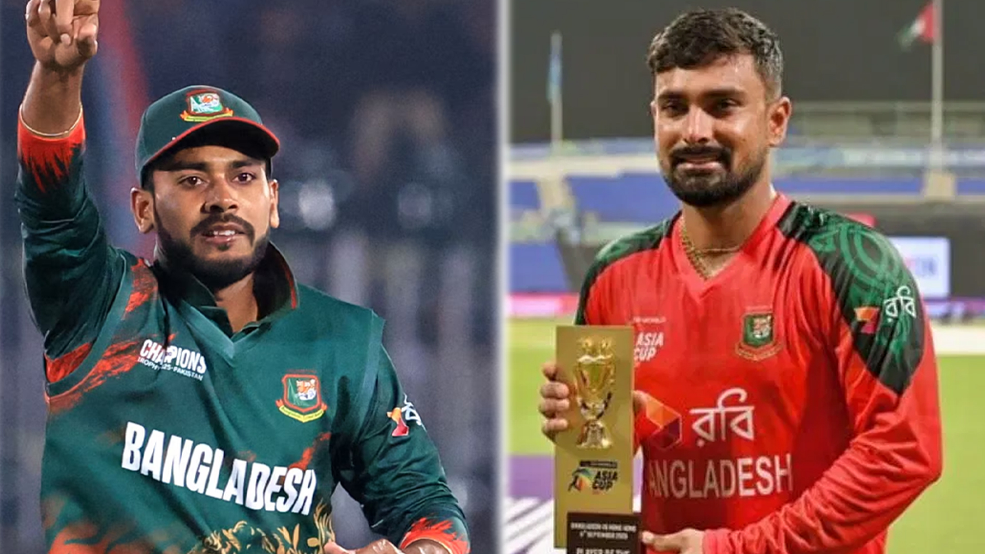 ওয়ানডে বিশ্বকাপে নেতৃত্ব দেবেন মিরাজ, লিটন থাকছেন ২০২৮ টি-টোয়েন্টি বিশ্বকাপ পর্যন্ত