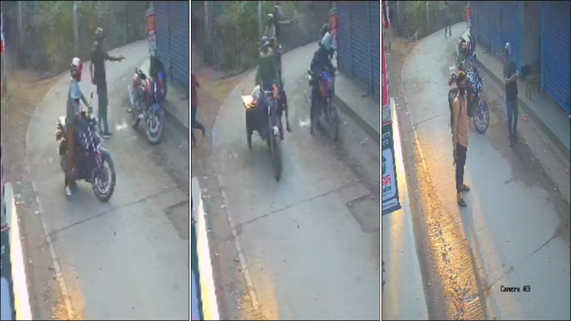প্রকাশ্যে গুলি করে দুই লাখ টাকা ছিনতাই, সিসিটিভি ফুটেজ ভাইরাল