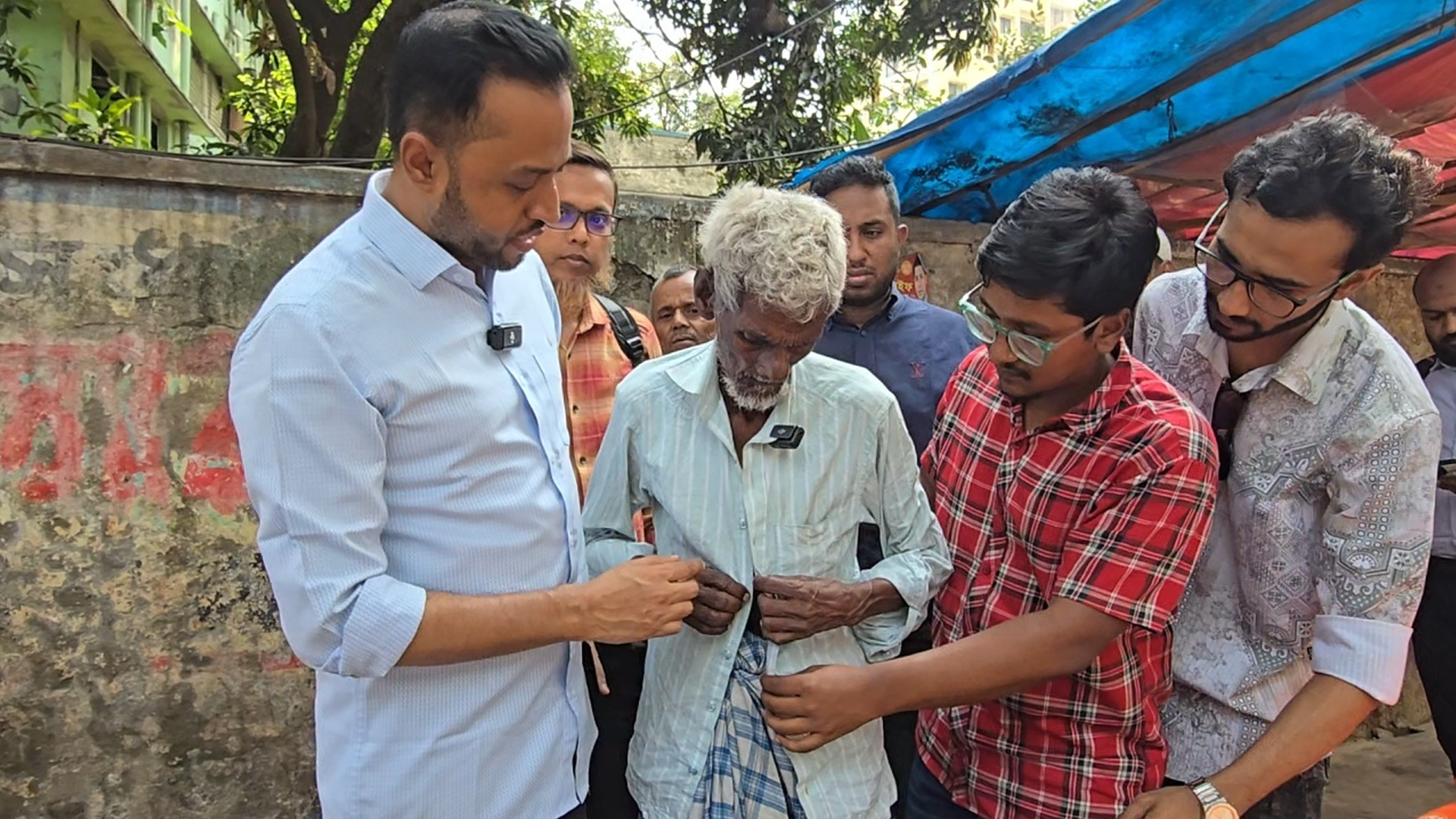 মগবাজারের প্রবীণ সেই নাঈমুদ্দিনের পাশে দাঁড়ালেন প্রধানমন্ত্রী