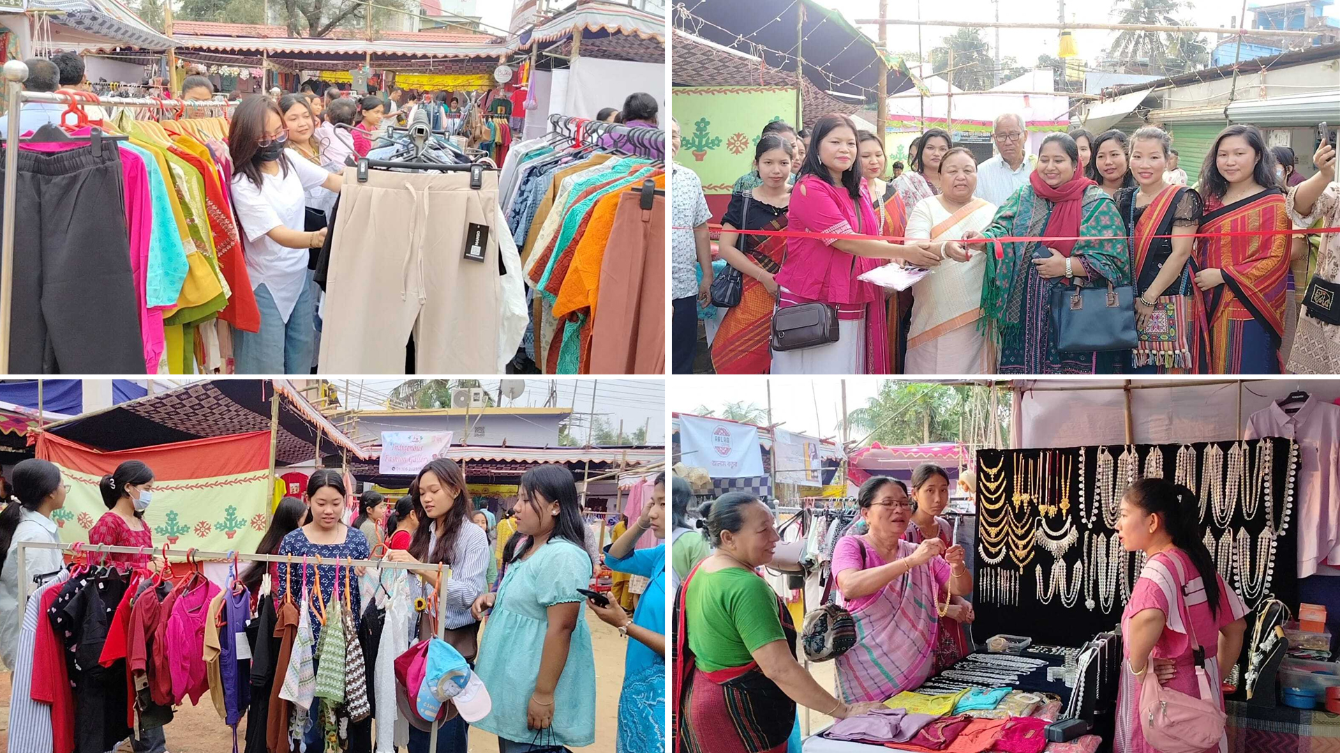 বৈসাবি উৎসবকে ঘিরে খাগড়াছড়িতে বর্ণাঢ্য মেলা, জমে উঠেছে কেনাকাটা