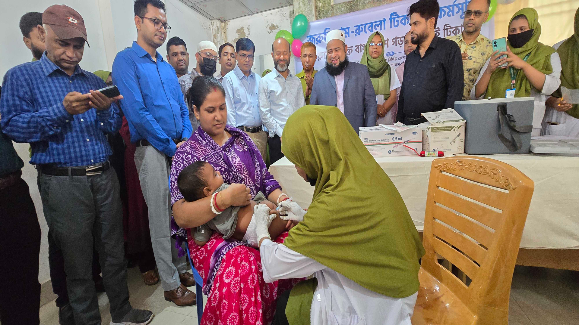 হাম মোকাবিলায় ব্রাহ্মণবাড়িয়া হাসপাতালে ‘বিশেষ আইসোলেশন সেন্টার’