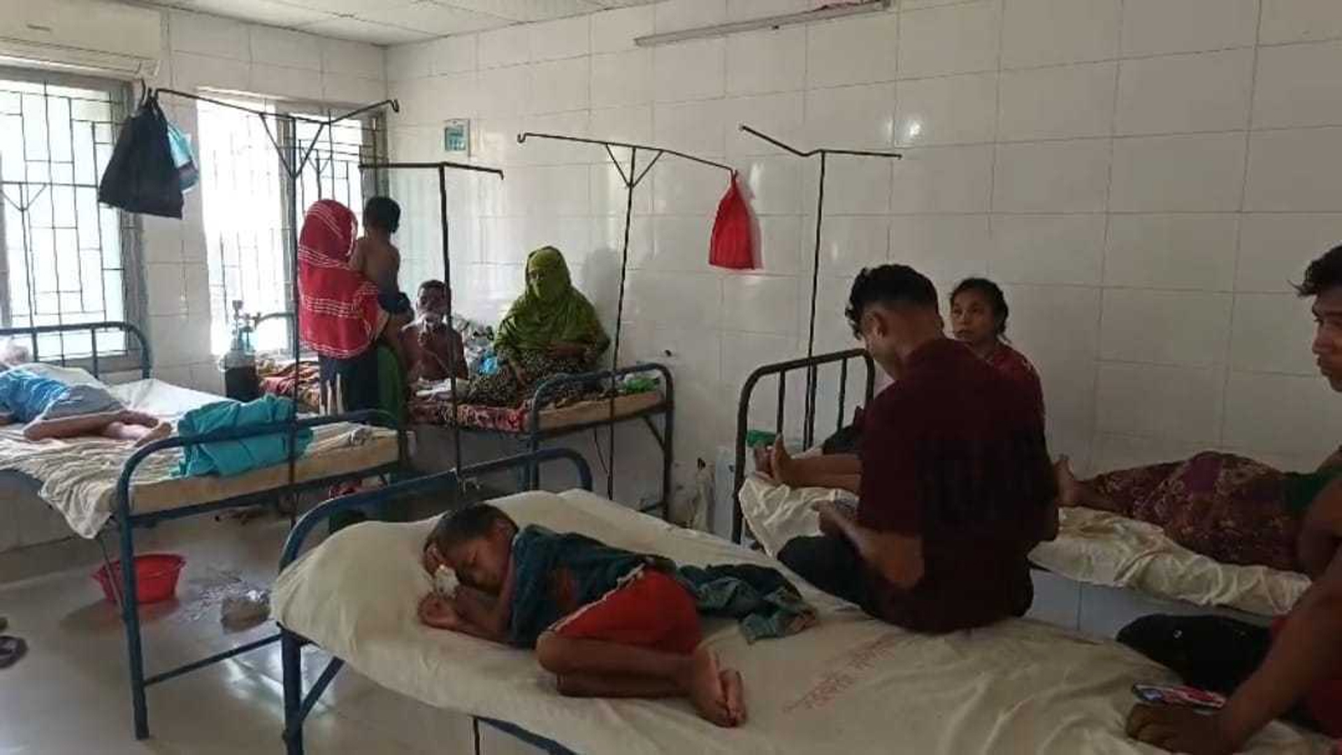 বান্দরবানে হামের উপসর্গ নিয়ে হাসপাতালে ভর্তি ৬ রোগী