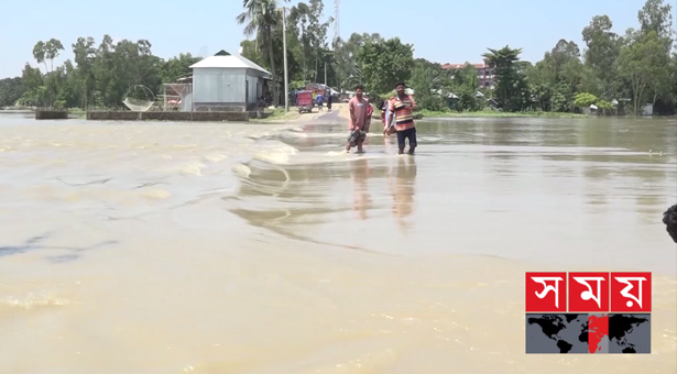 অতিবৃষ্টিতে যে ৫ জেলায় বন্যার শঙ্কা
