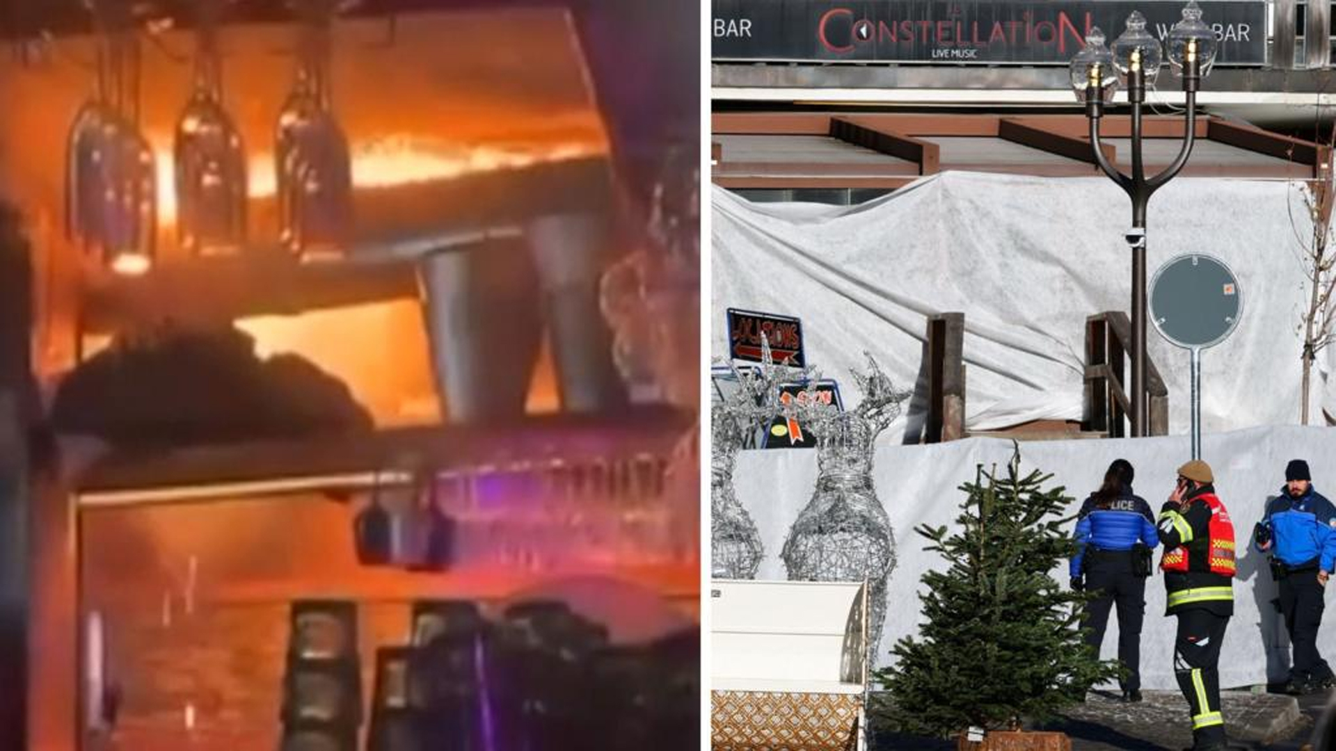 সুইজারল্যান্ডে নববর্ষের অনুষ্ঠান চলার সময় রিসোর্টে আগুন, নিহত অন্তত ৪০