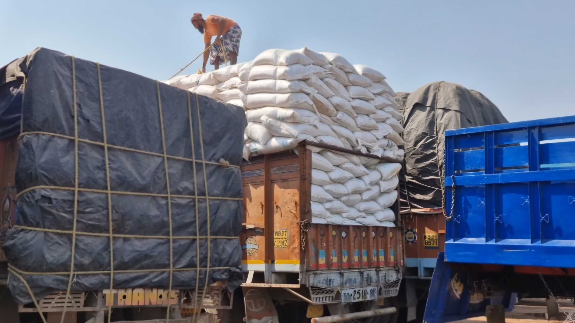 সোনামসজিদ স্থলবন্দর দিয়ে চাল আমদানি কমেছে