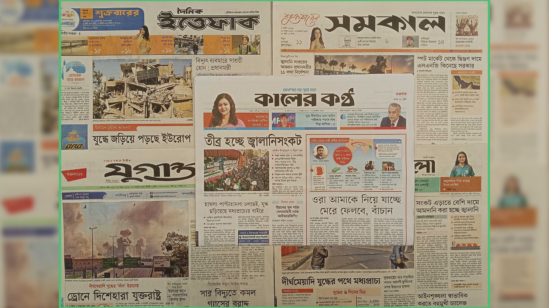 ‘যুদ্ধ থামানোর উদ্যোগ নেই’, ‘তীব্র হচ্ছে জ্বালানিসংকট’