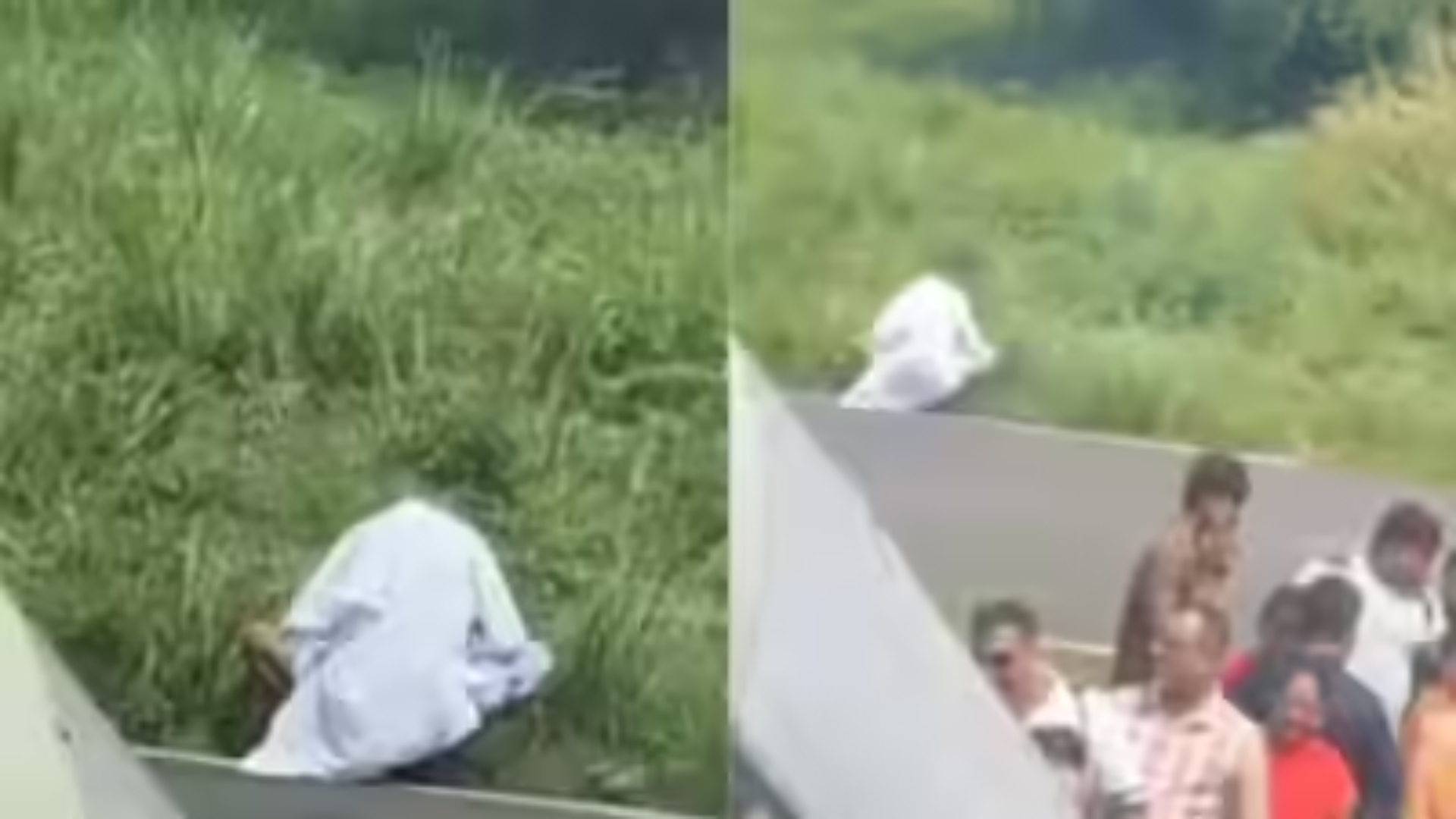 বিমানে ওঠার আগে রানওয়েতে বসেই প্রস্রাব ভারতীয়র, বিস্মিত পাইলট! (ভিডিও)