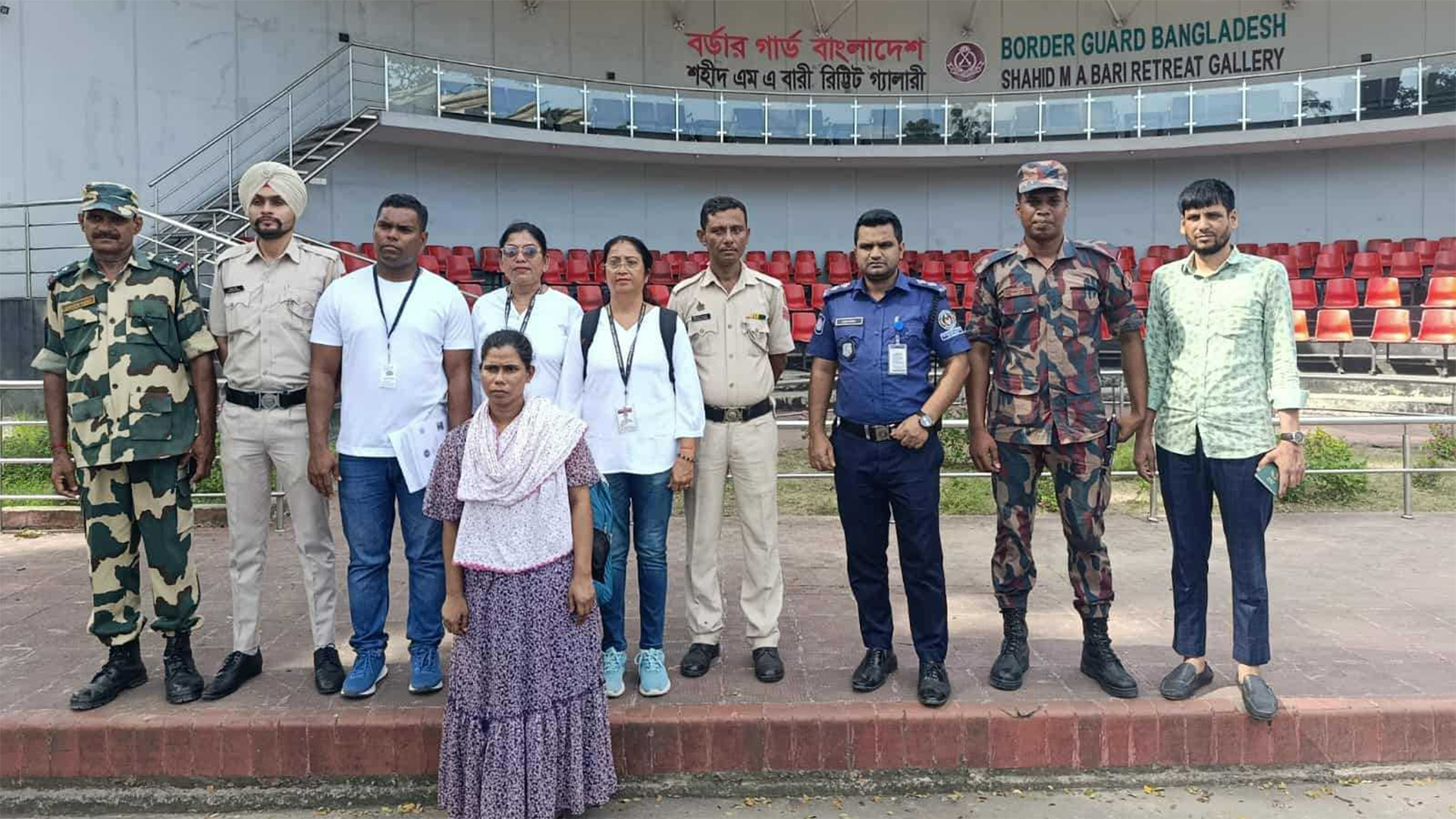 ভারত থেকে ফিরলেন পাচারের শিকার নারী