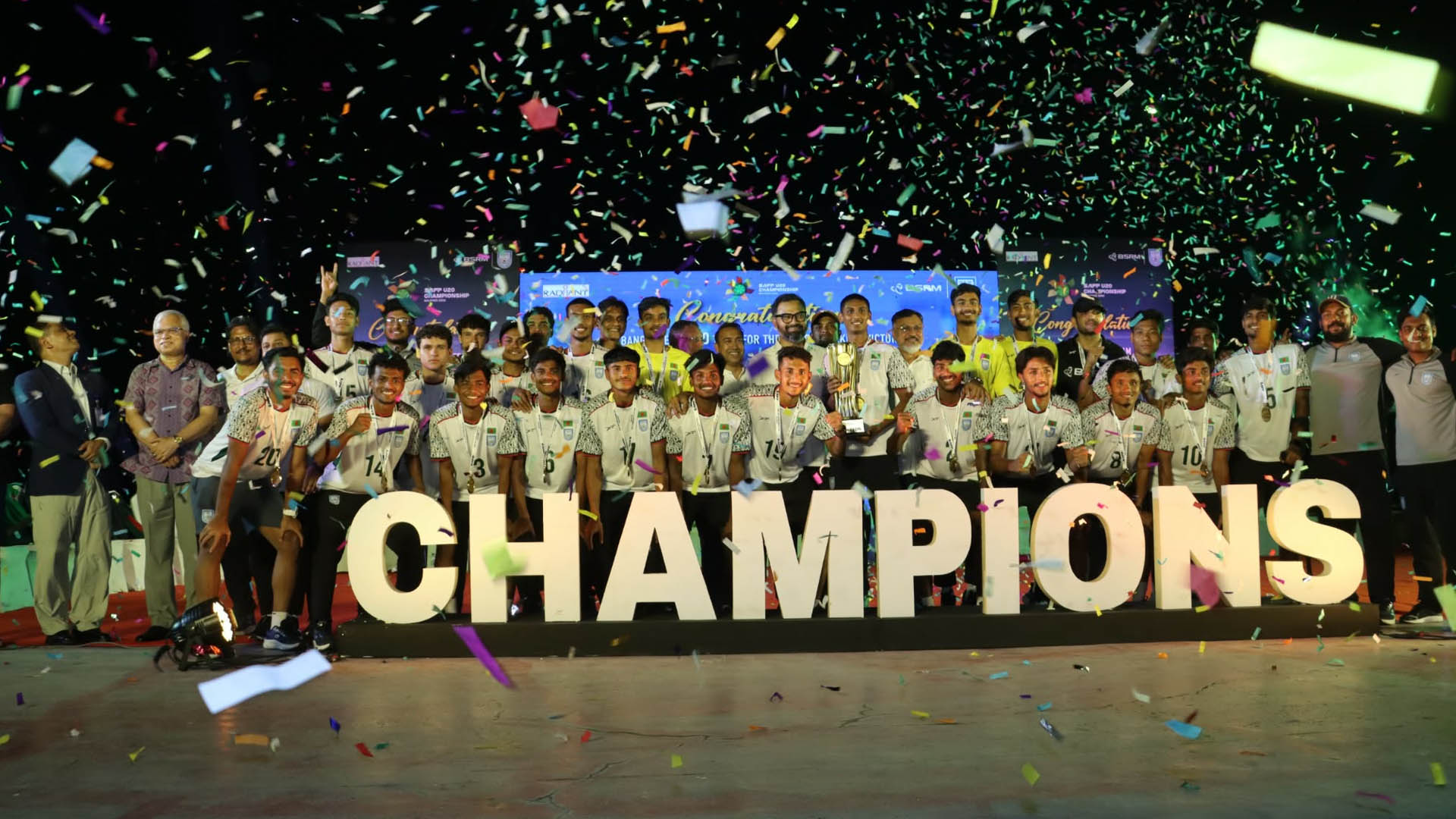 সাফ চ্যাম্পিয়নদের জন্য মোটা অঙ্কের আর্থিক পুরস্কার ঘোষণা