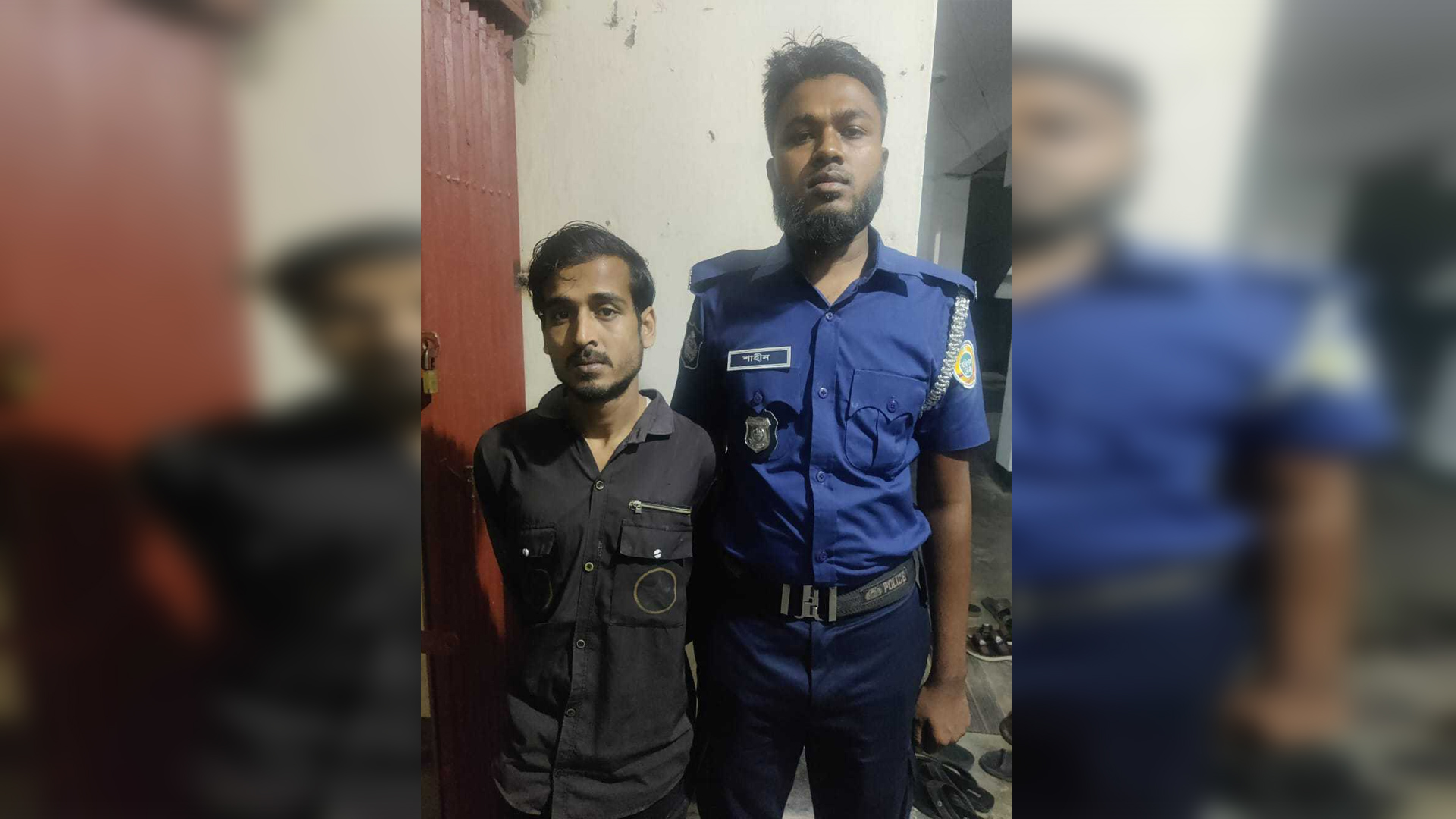 পিরোজপুরে মাদকাসক্ত ছেলেকে পুলিশে দিলেন বাবা