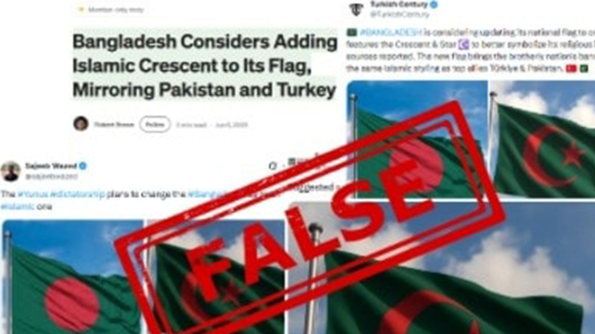 Bangladesh Flag Change