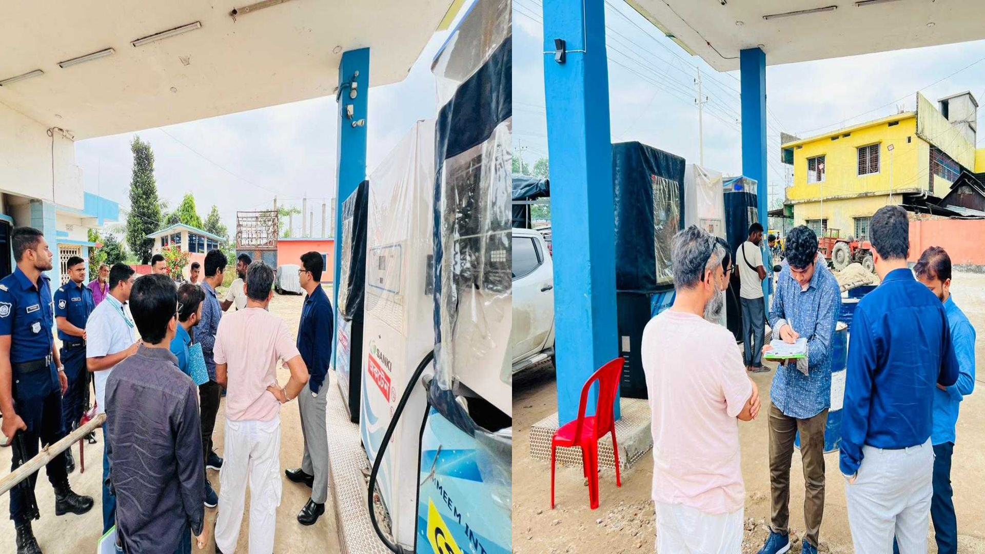 তেল কম দেয়ায় কসবায় ফিলিং স্টেশনকে লাখ টাকা জরিমানা