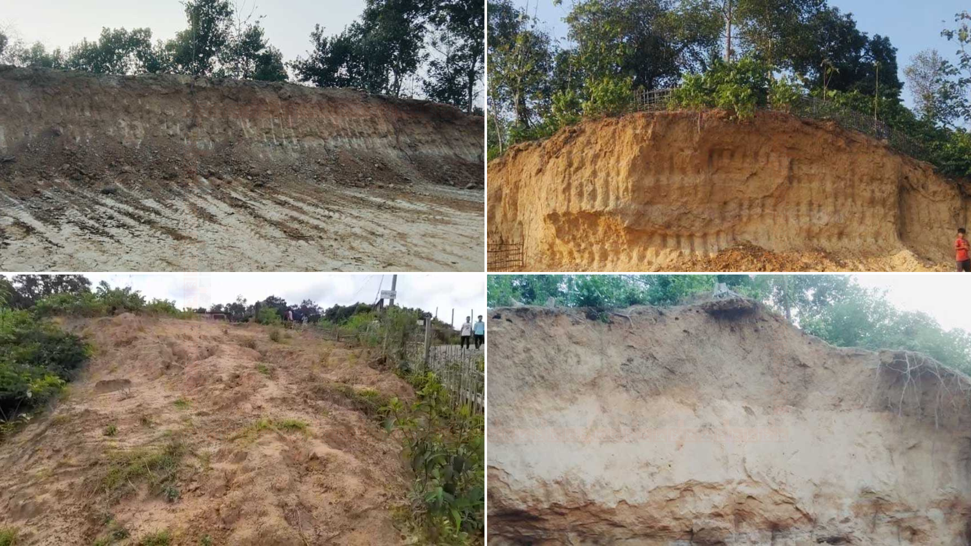 মামলা-জরিমানাতেও থামছে না খাগড়াছড়িতে পাহাড় কাটা