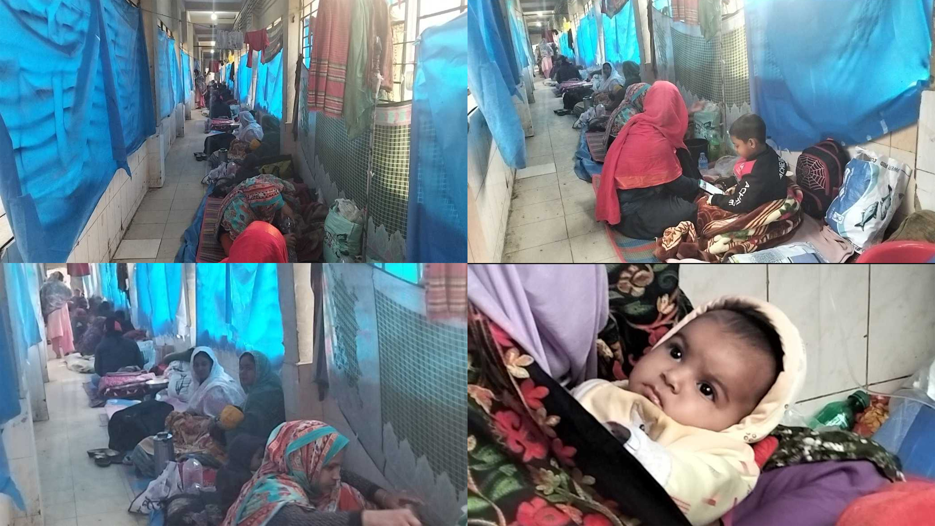 টাঙ্গাইলে শীতজনিত রোগের প্রকোপ, রোগীর চাপ সামলাতে হিমশিম দশা