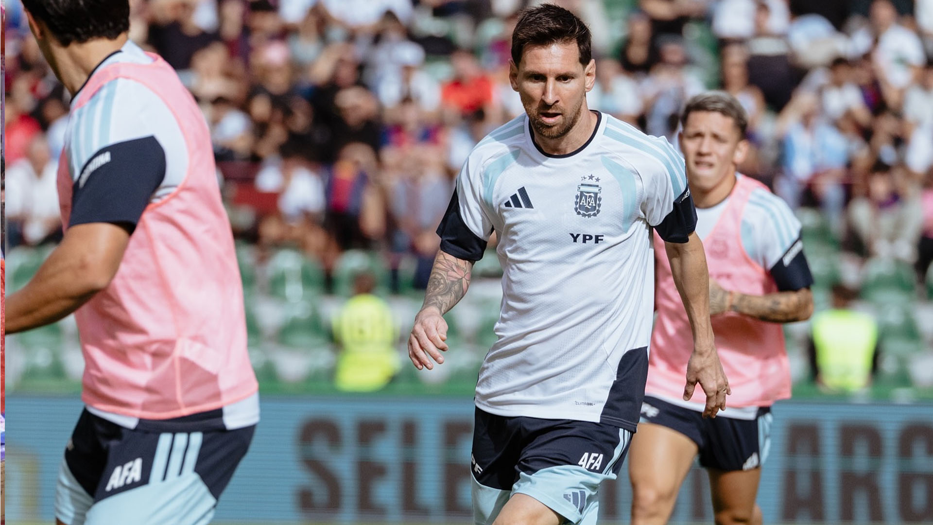 ২০২৬ বিশ্বকাপের জার্সি পরে যে একাদশ নিয়ে মাঠে নামল আর্জেন্টিনা