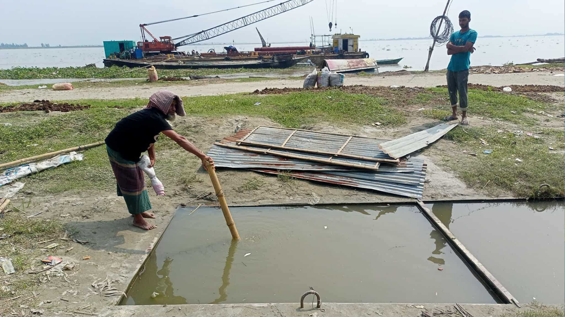 কুড়িগ্রামে অরক্ষিত হাউজে পড়ে শিশুর মৃত্যু