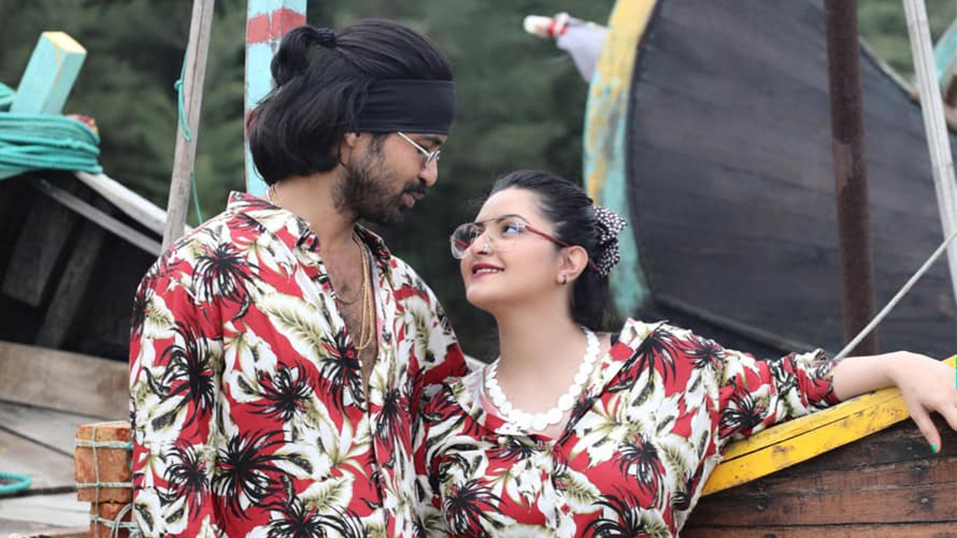 ঢাকাই সিনেমার আলোচিত দম্পতি পরীমণি ও শরিফুল রাজ। ফেসবুক থেকে সংগৃহীত