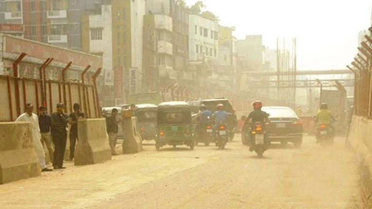 বৃষ্টির পর ঢাকার বাতাস ‘সহনীয়’