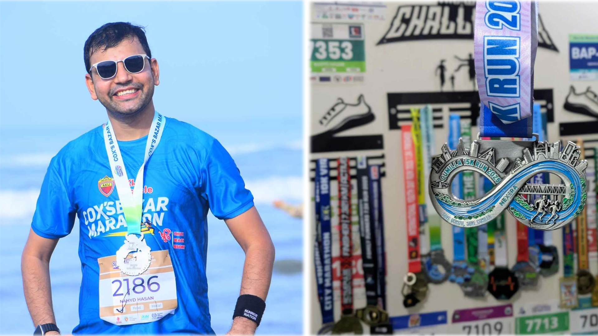 ব্যাংকক থেকে নেপাল- বাংলাদেশের পতাকা হাতে দৌড়াবেন নাহিদ