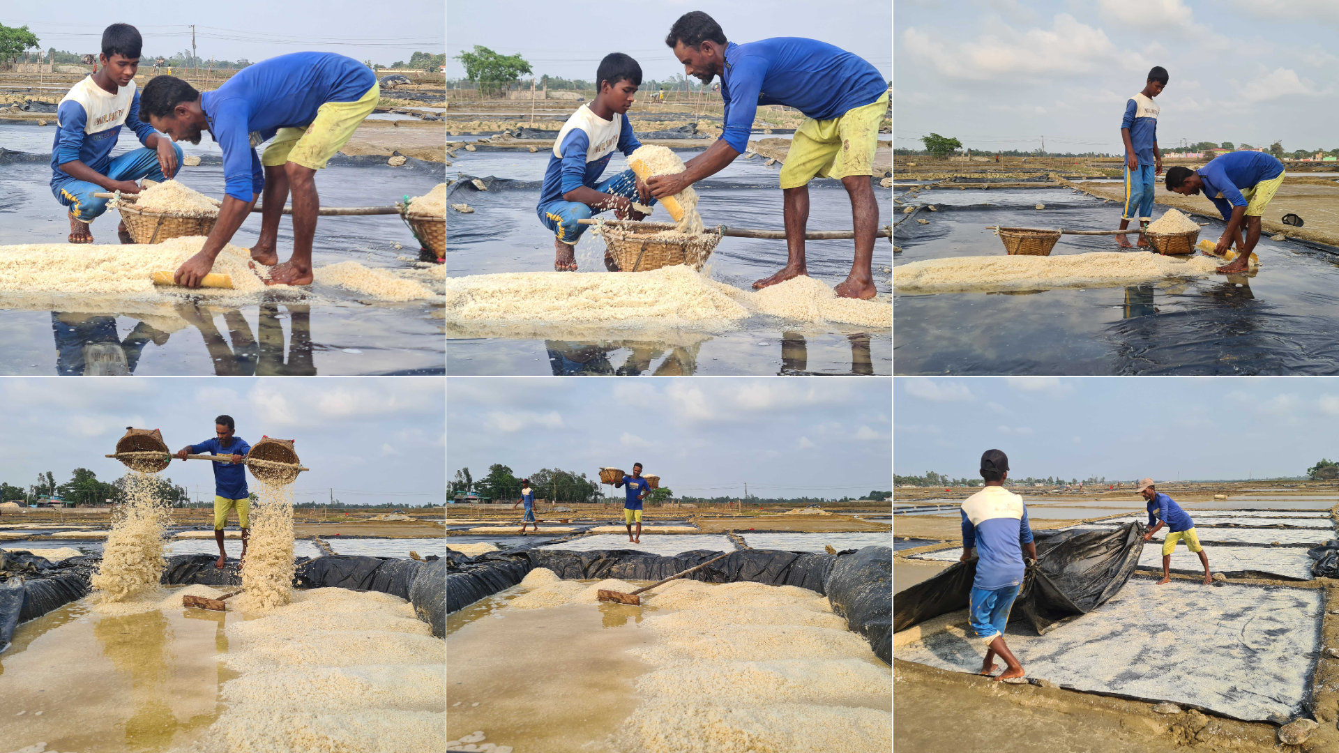 প্রতিকূল আবহাওয়ায় লক্ষ্যমাত্রা ছুঁতে পারেনি লবণ উৎপাদন