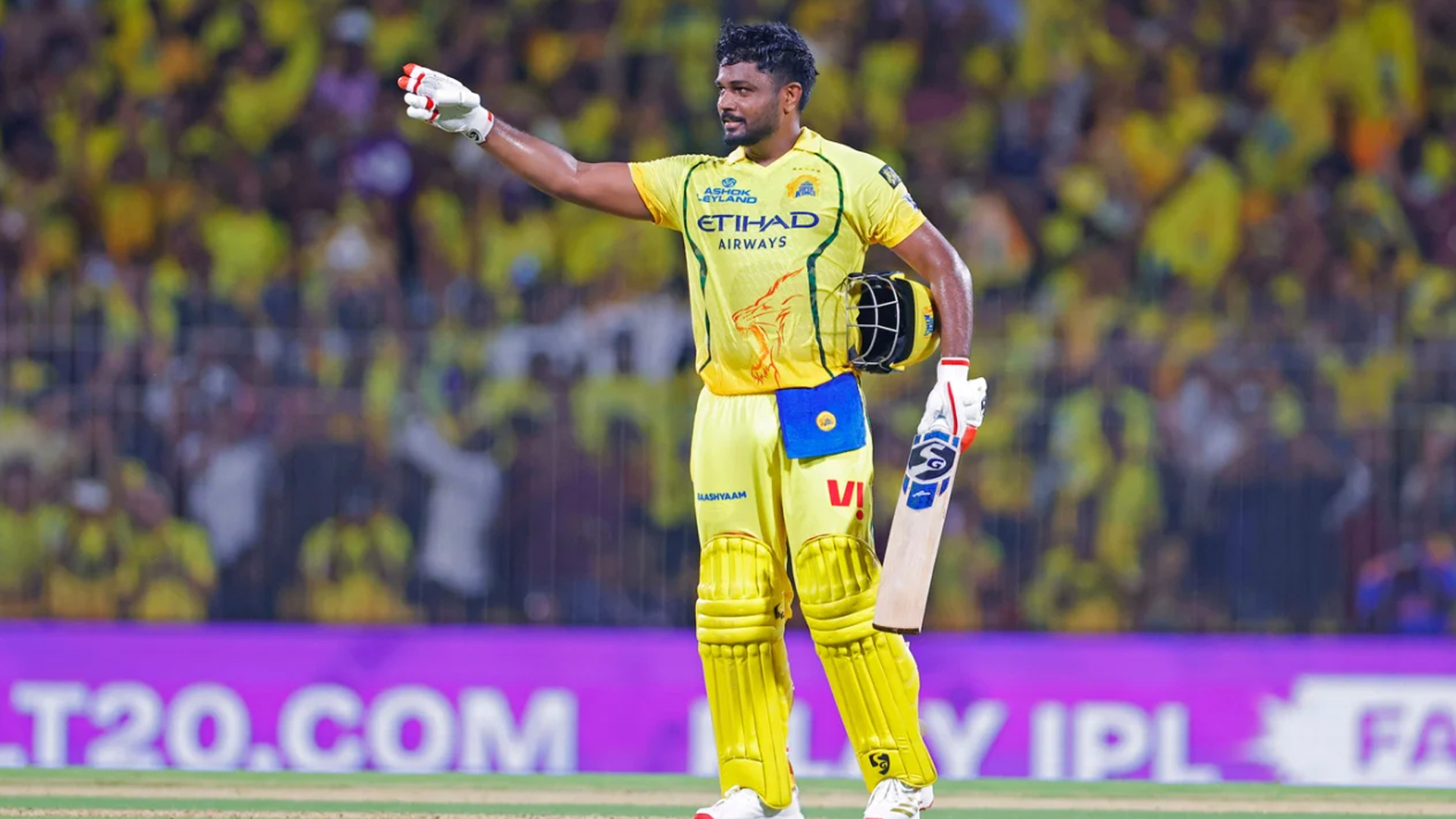 স্যামসনের সেঞ্চুরিতে চেন্নাইয়ের প্রথম জয়, হায়দরাবাদকে হারাল পাঞ্জাব