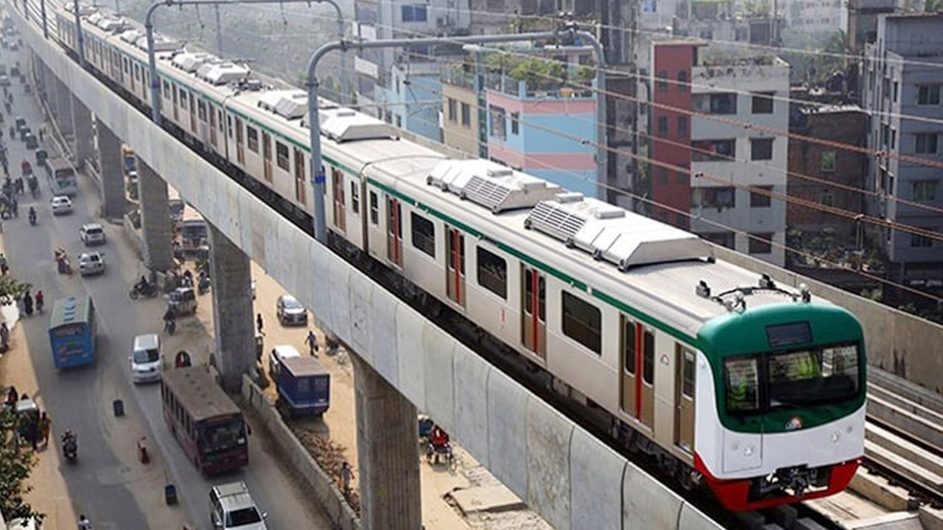 মেট্রোরেল পুনরায় চলাচল শুরু