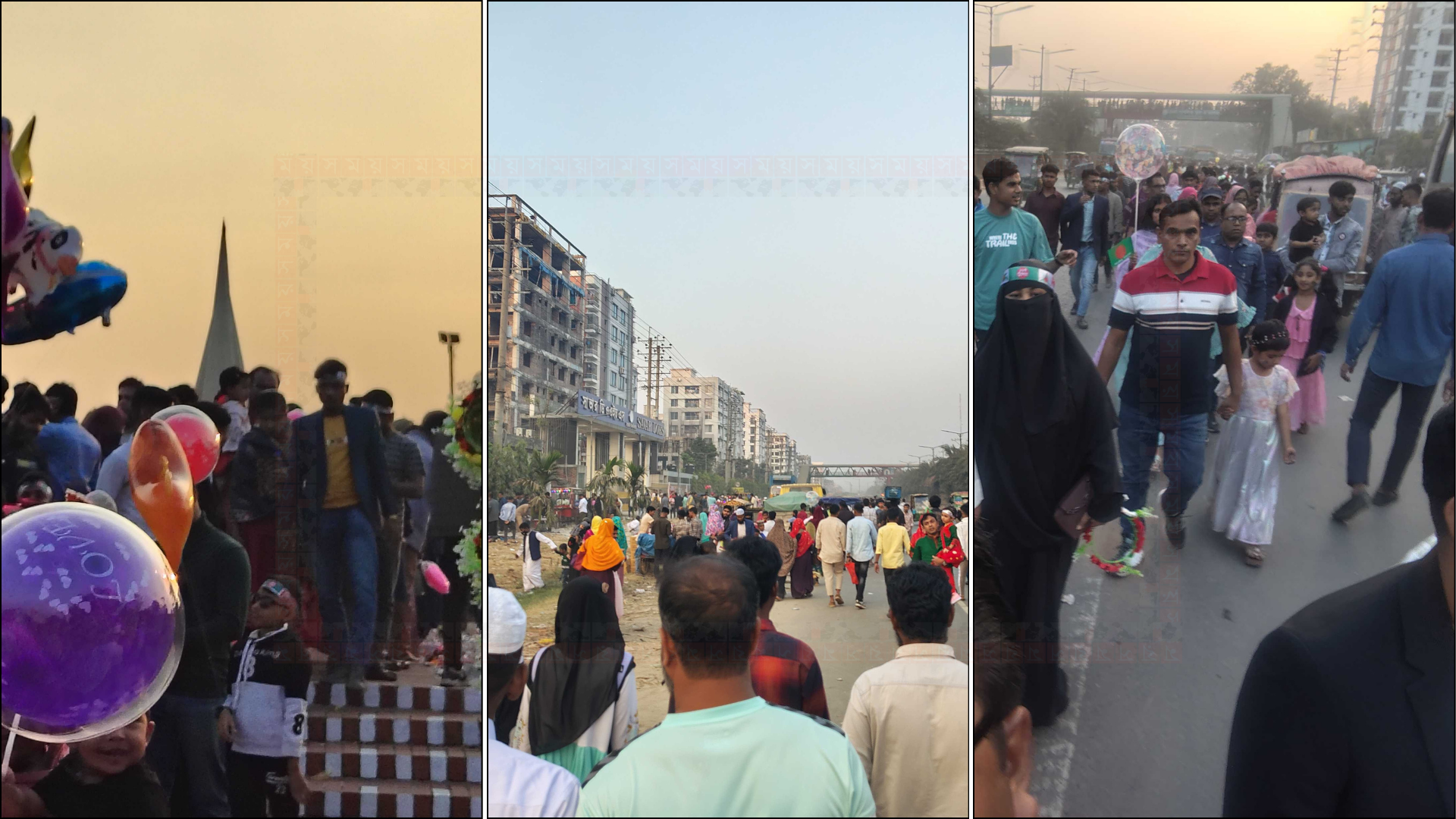 বিজয় দিবসে জাতীয় স্মৃতিসৌধ এলাকায় রেকর্ড ভাঙা ভিড় - Bangla24.Top