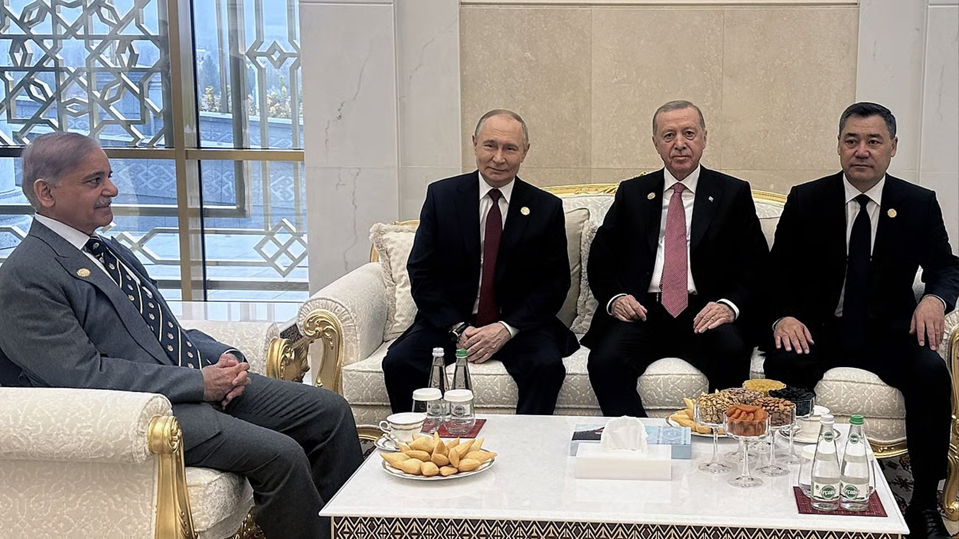 ৪০ মিনিট অপেক্ষার পর পুতিন-এরদোয়ানের রুদ্ধদ্বার বৈঠকে শেহবাজ! (ভিডিও)