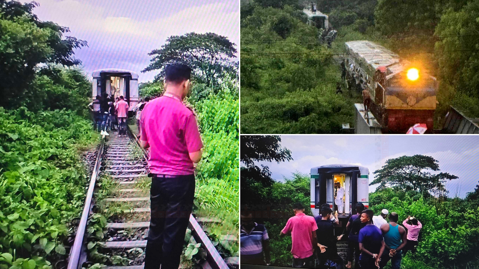 আশুগঞ্জে চলন্ত অবস্থায় দুই ভাগ হলো মহানগর এক্সপ্রেস