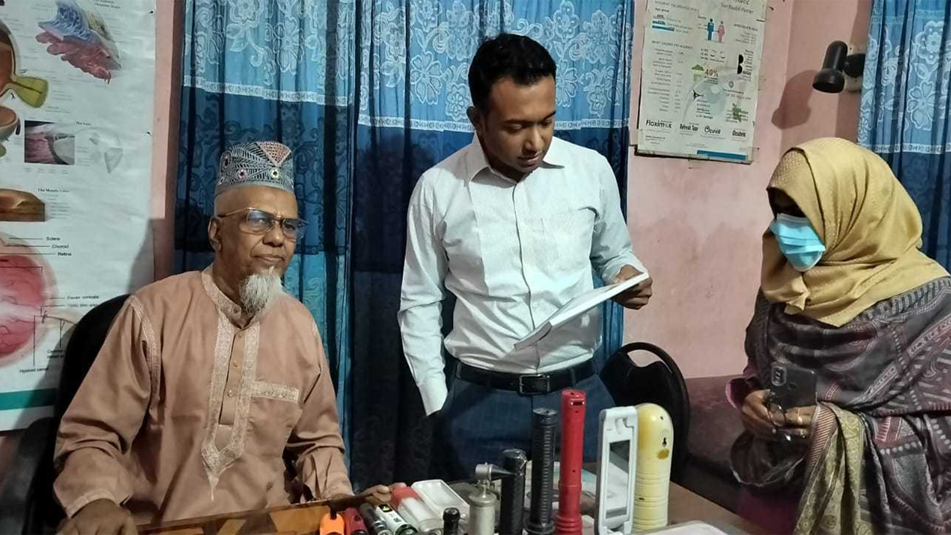 বগুড়ায় ভুয়া চক্ষু বিশেষজ্ঞকে ১ লাখ টাকা জরিমানা