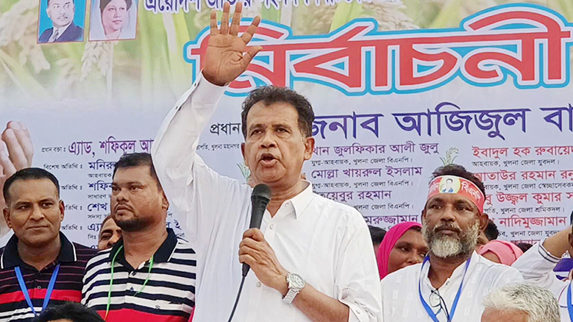 খুলনা-৪ আসনে বিএনপির প্রার্থী আজিজুল বারী হেলাল