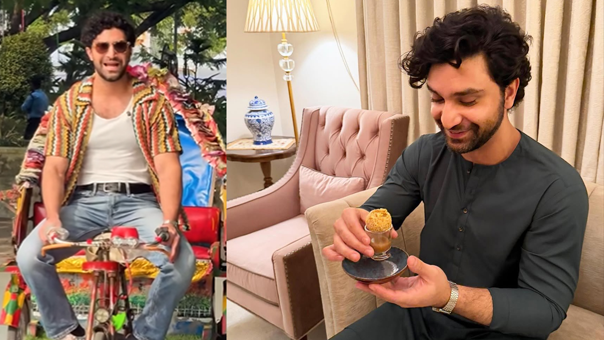 বাংলাদেশে রিকশা চালালেন, ফুচকা খেলেন আহাদ রাজা মীর