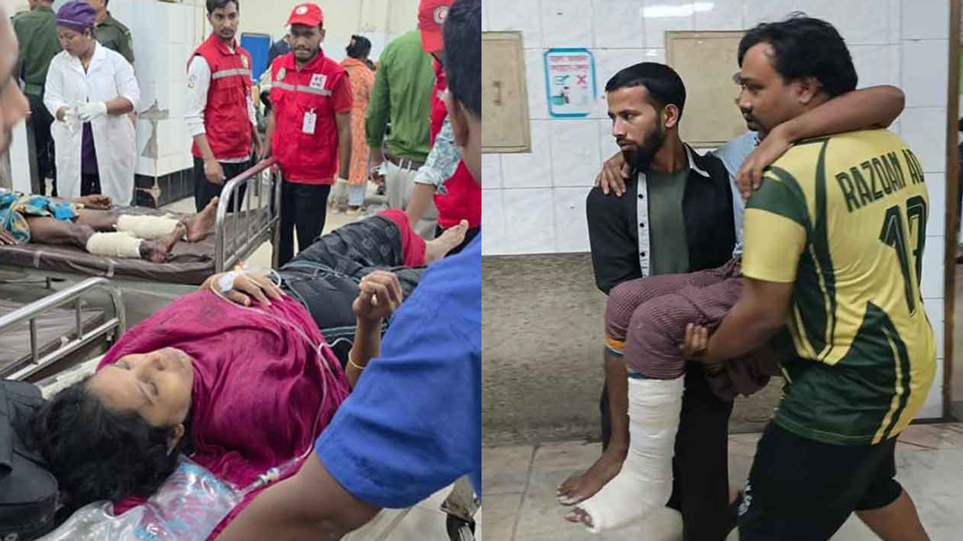 ভূমিকম্পে আহত: ঢাকার পঙ্গু হাসপাতালে রোগীর চাপ