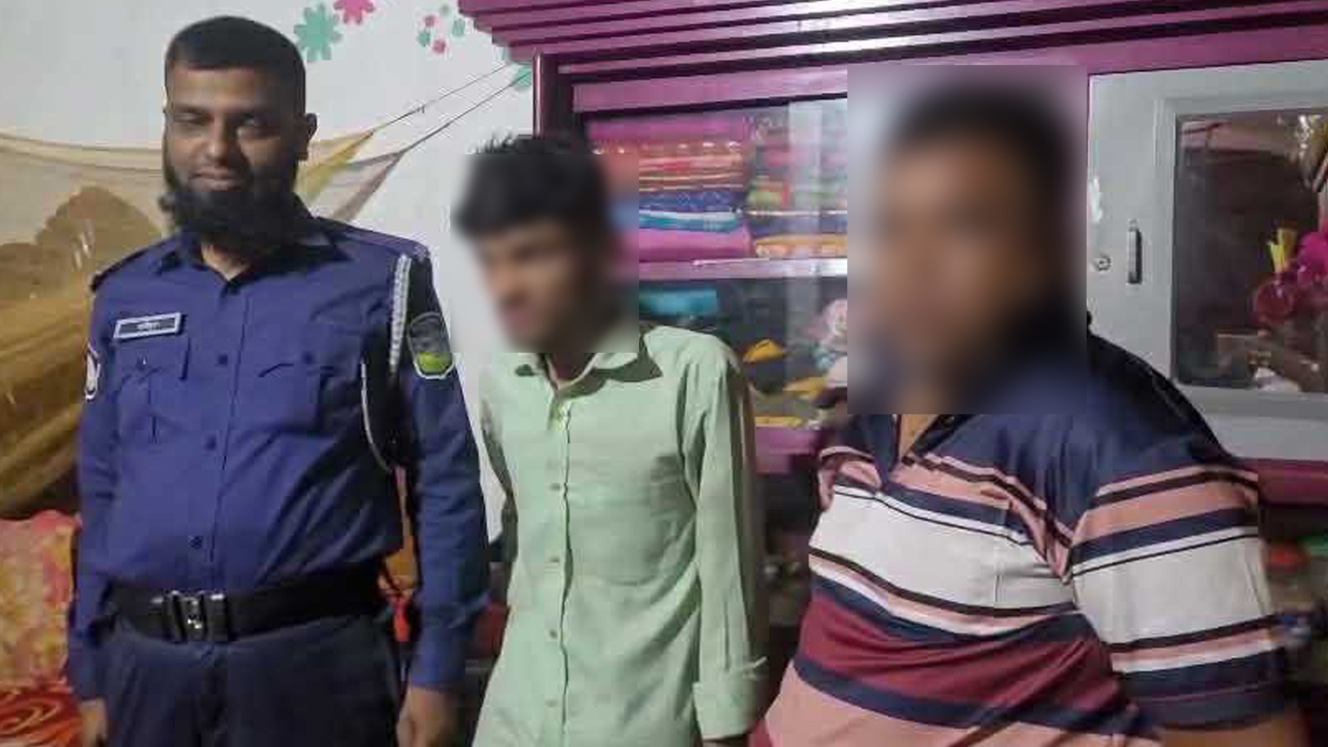 ‘নেশার টাকার জন্য’ বেয়াইয়ের বাড়ি থেকে স্বর্ণালংকার চুরি, বাবাসহ আটক জামাই