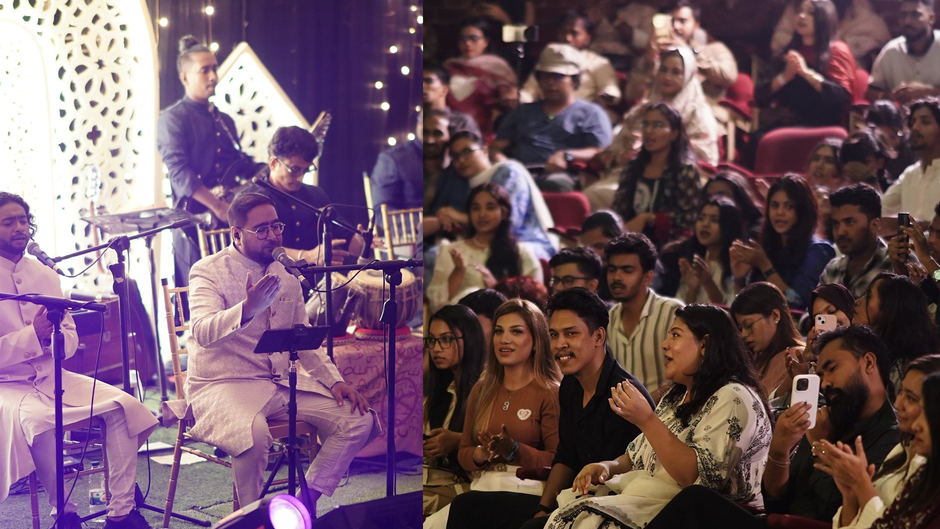 কাওয়ালীর মূর্ছনায় ভাসালো ক্বারার দ্য সুফি ব্যান্ড