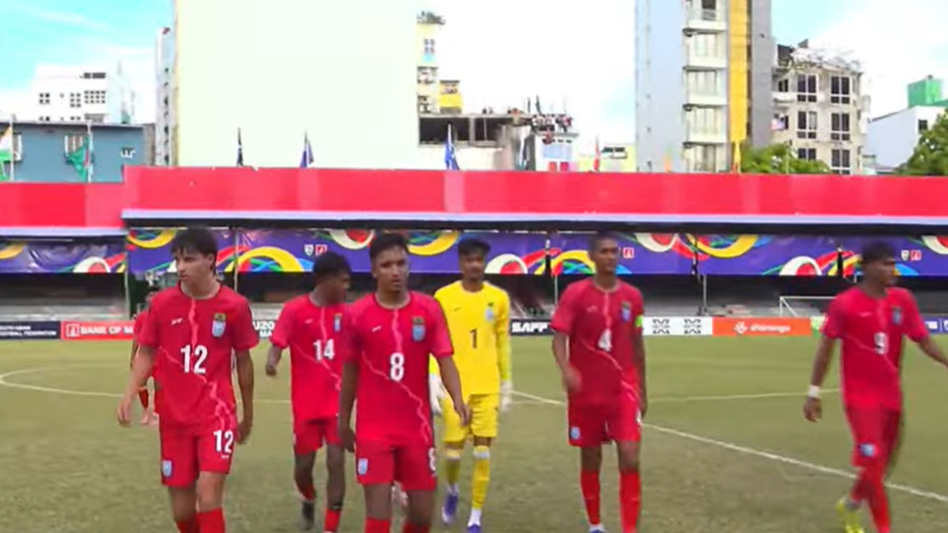 প্রথমার্ধের বিরতির আগে সমতায় ফিরলো বাংলাদেশ