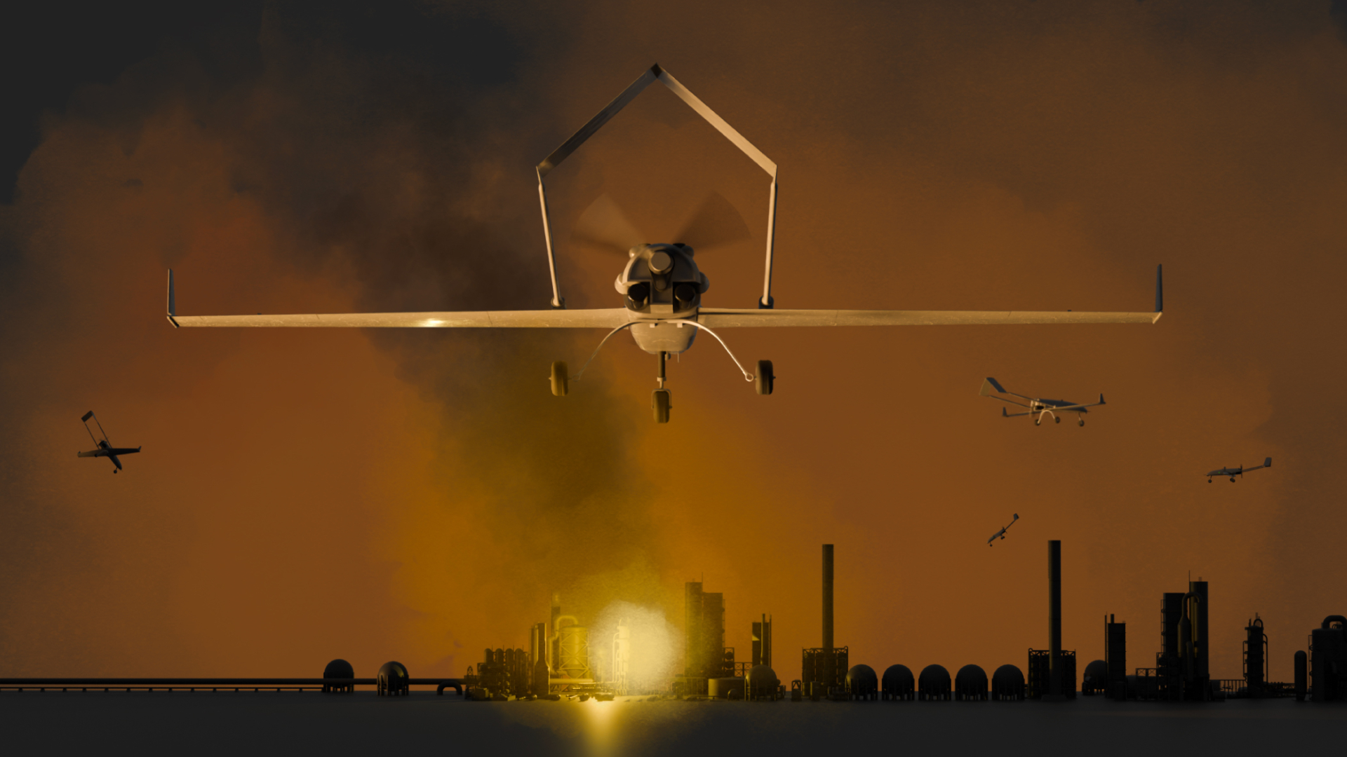 রুশ ড্রোন হামলায় কাঁপল ইউক্রেনের ১২ শহর