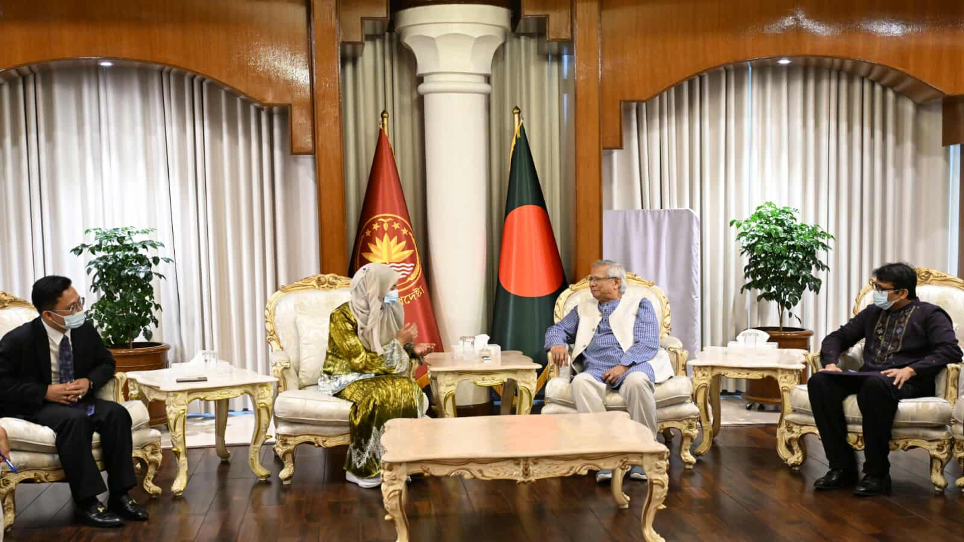 বাংলাদেশের আসিয়ান সদস্য হতে মালয়েশিয়ার সমর্থন চান প্রধান উপদেষ্টা