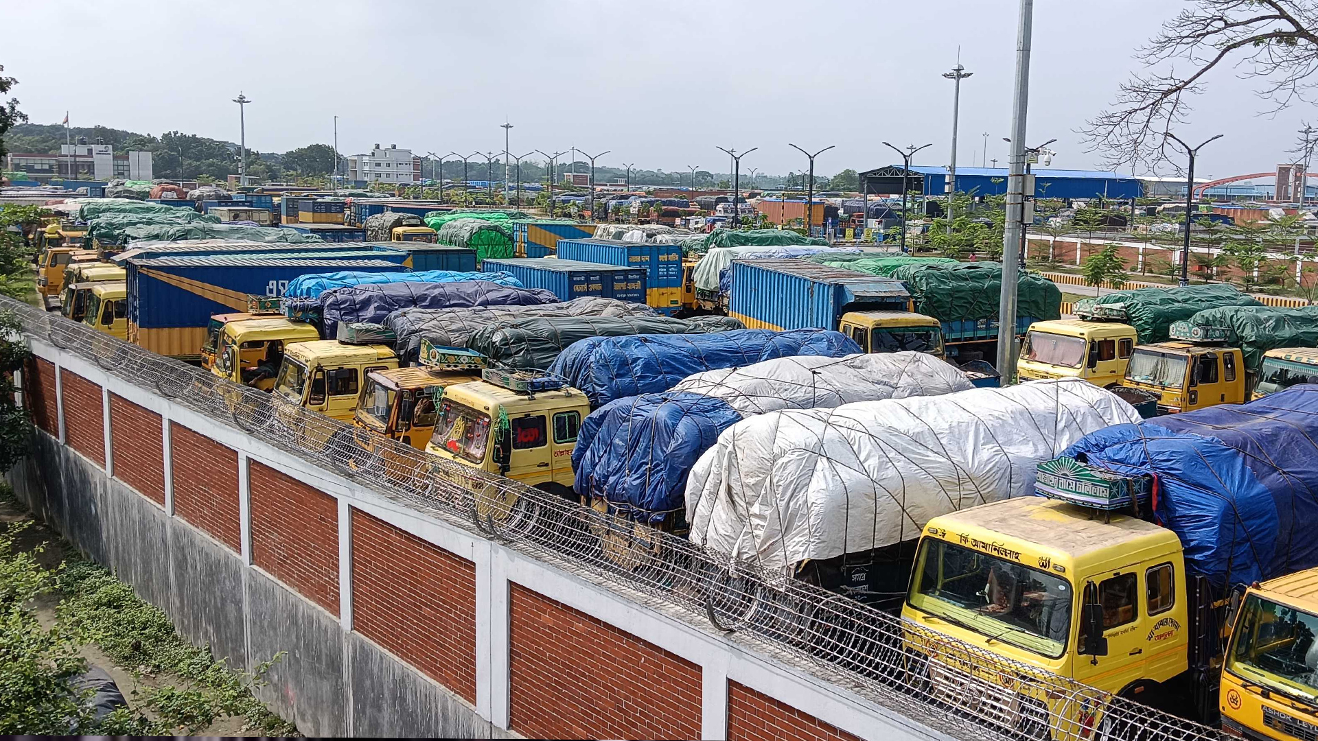 মাসের পর মাস বেনাপোলে আটকা শতাধিকের বেশি সুপারির ট্রাক, সংকটে বাণিজ্য