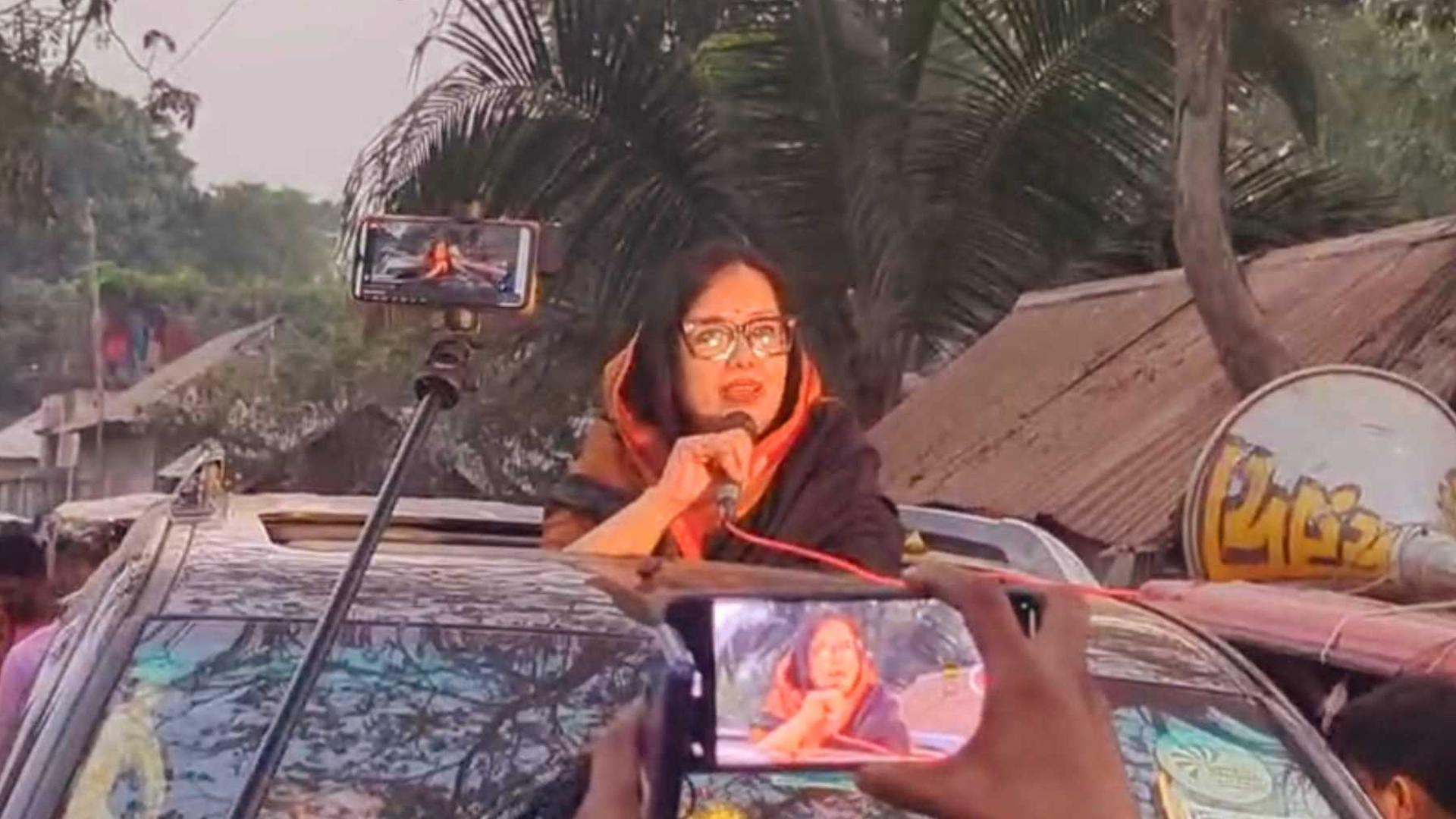 আমার হাঁস, আমার চাষ করা ধানই খাইবো: রুমিন ফারহানা