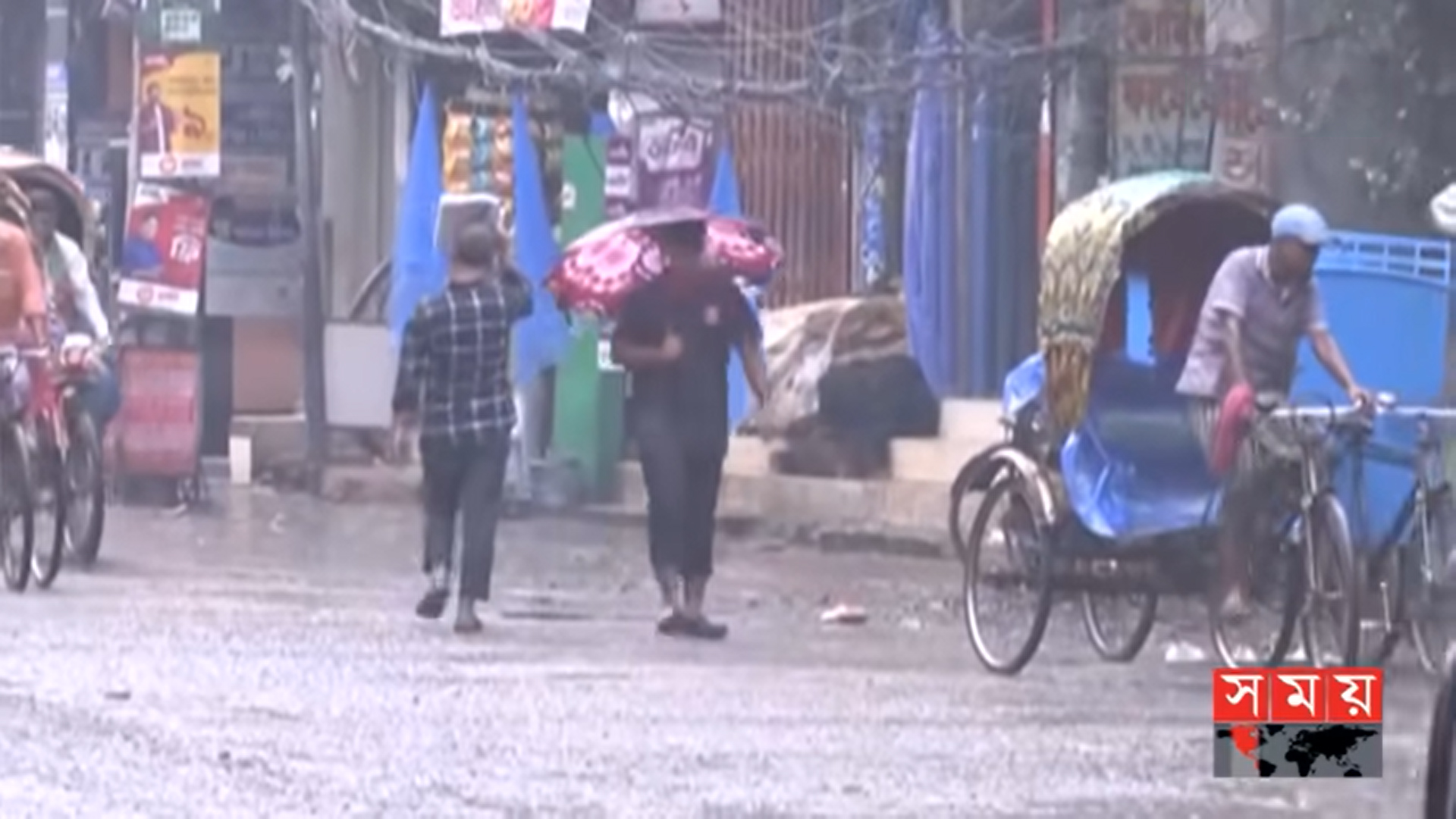 রাতের মধ্যে ১৫ জেলায় ৬০ কিমি বেগে ঝড়ের আভাস