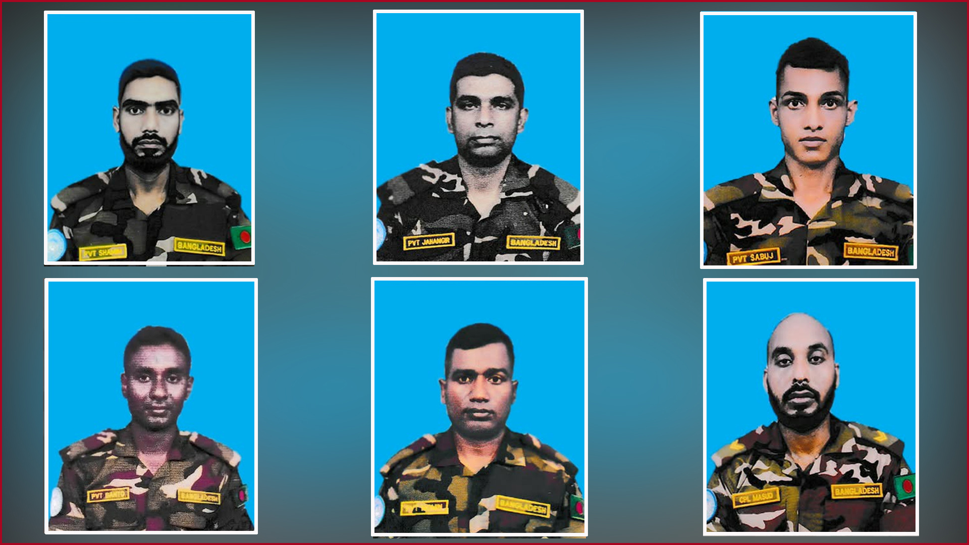 সুদান থেকে লাল-সবুজের পতাকায় মোড়ানো ৬ কফিন ঢাকার পথে