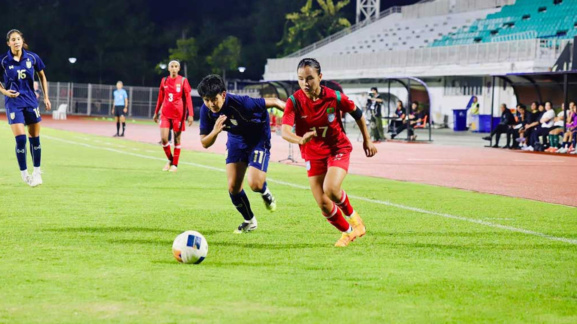 দ্বিতীয় ম্যাচেও থাইল্যান্ডের কাছে বড় ব্যবধানে হারলো বাংলাদেশ