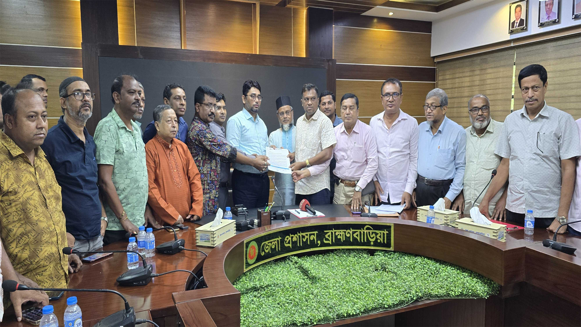 ব্রাহ্মণবাড়িয়ায় ১৯ সাংবাদিকের বিরুদ্ধে মামলা প্রত্যাহার দাবি