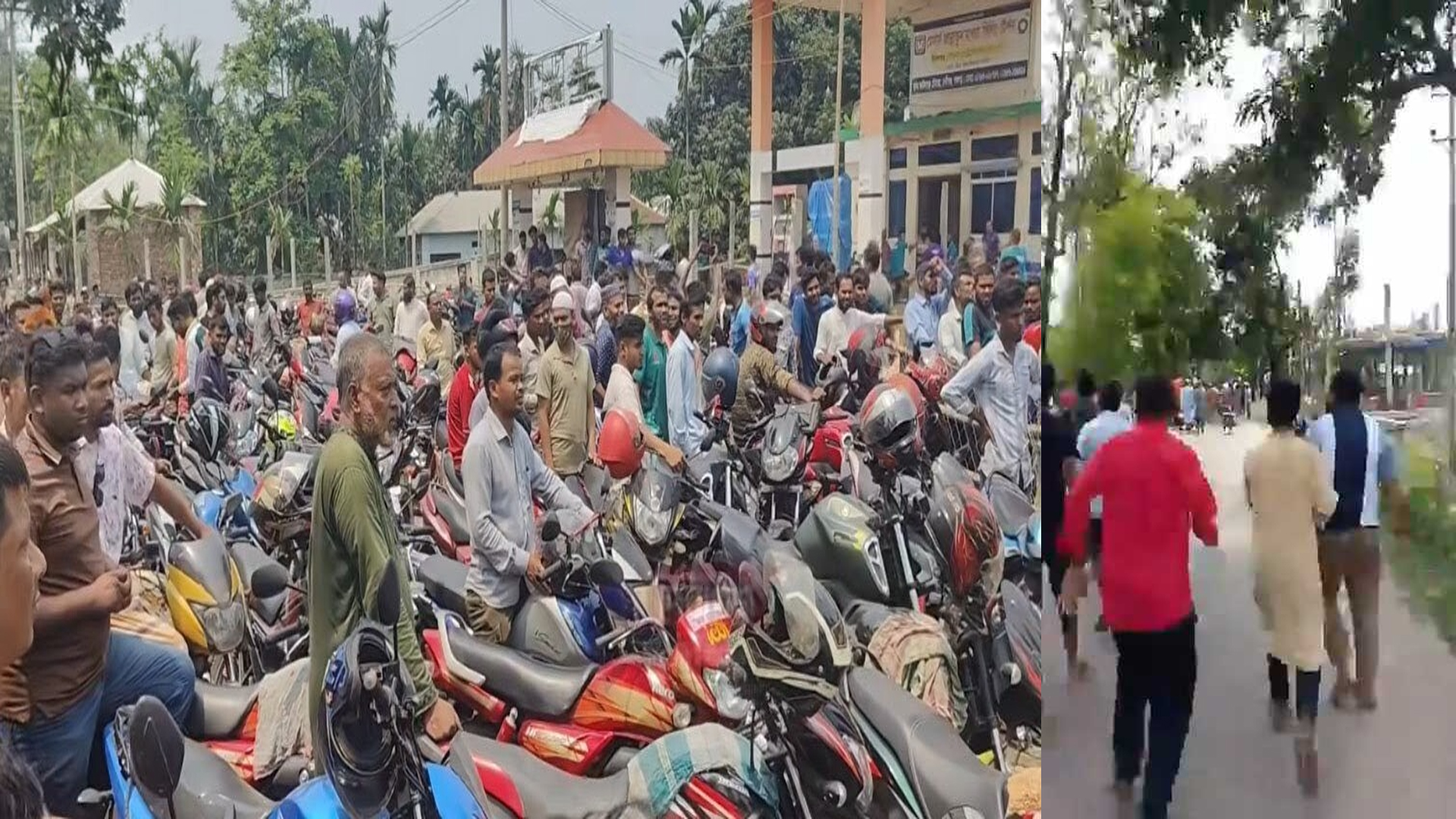 ‘ফুয়েল কার্ড’ বিহীন মোটরসাইকেলে মামলা দেয়ায় ইউএনওকে ধাওয়া, বডিগার্ড আহত