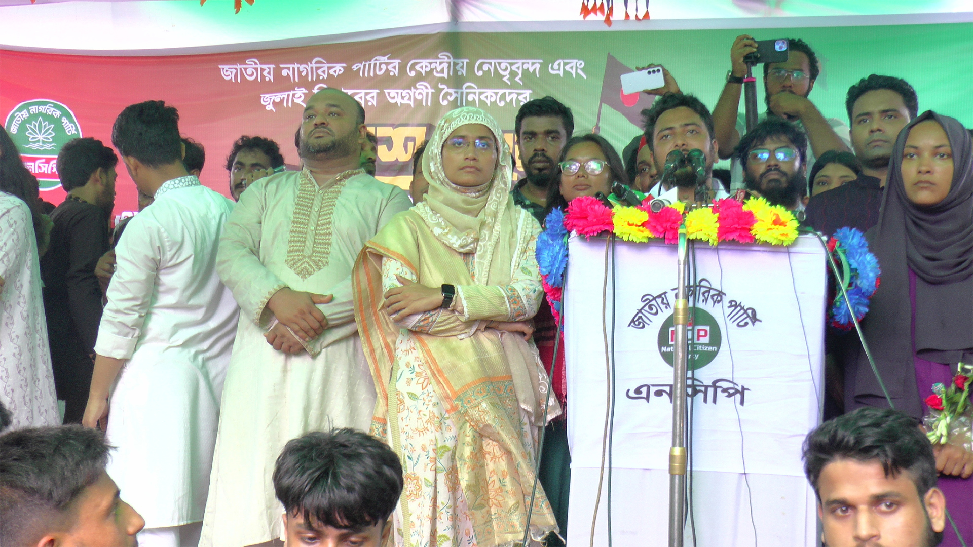 দেশকে মুক্তিযোদ্ধা বনাম রাজাকার বিভাজন করেছিল শেখ হাসিনা: নাহিদ